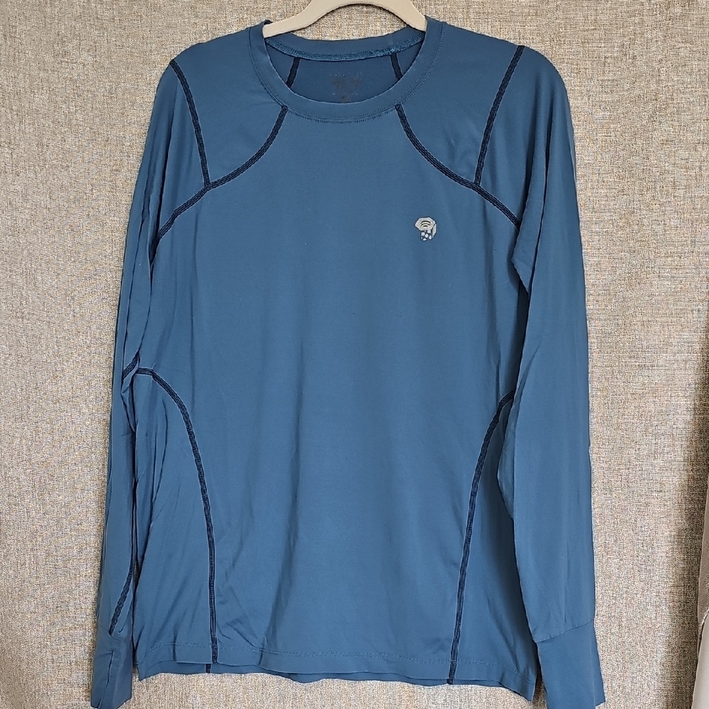 Mountain Hardwear Blue Logo Shirt